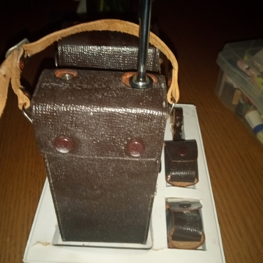 Vintage Walkie talkies cones w case